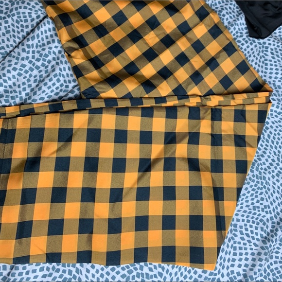 Letter and Gingham Print Cami PJ set - Picture 7 of 8